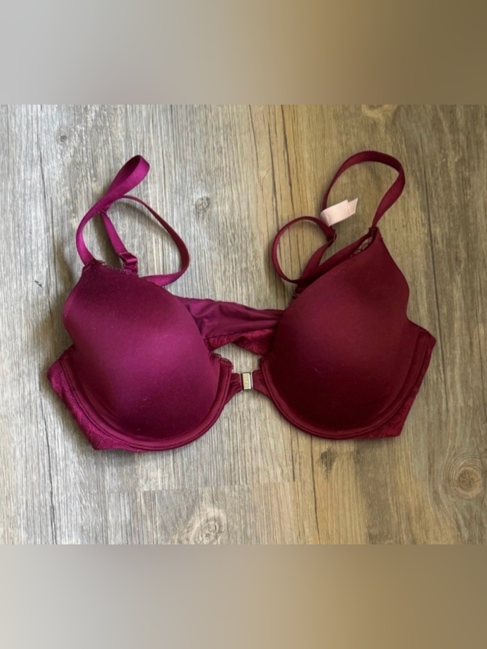 Victoria’s Secret Body Lightly Lined Perfect Coverage Bra Purple Size 34B